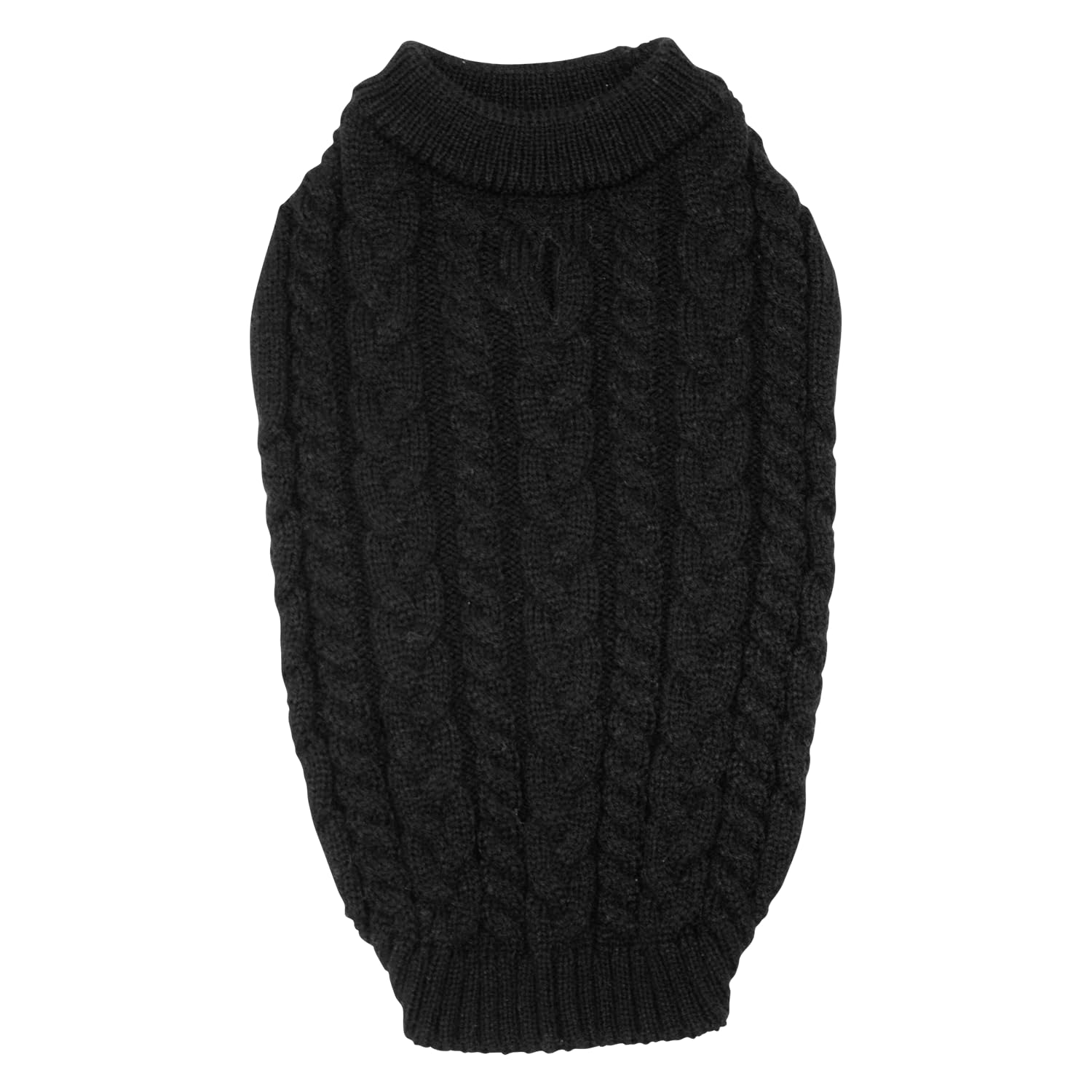 JACK AND VANILLA, Stylish Dog Jumper, Modern and Comfortable Design, Machine Washable, Ideal for All Occasions Size XS, Black