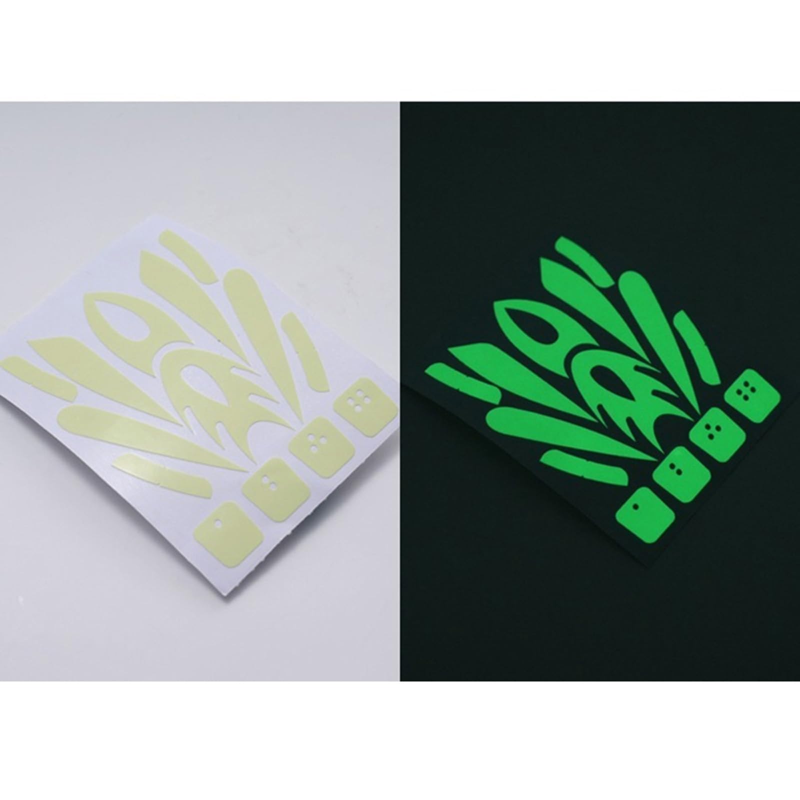 SZZCNOX Drone Night Flying Fluorescent Stickers for DJI NEO Glow-in-The-Dark Sticker Kit Drone Night Flight Glowing Stickers DIY Accessories