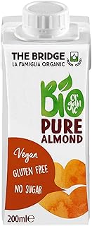 Amazon | ミトク ブリッジ 有機アーモンドドリンク【増粘剤・砂糖不使用】 200ml ×8本 | ミトク | アーモンドミルク 通販