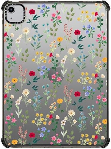 Vista 41 de CASETiFY Funda Impact para iPad Pro de 11" (3ª/4ª generación), diseño Groovy, color negro transparente