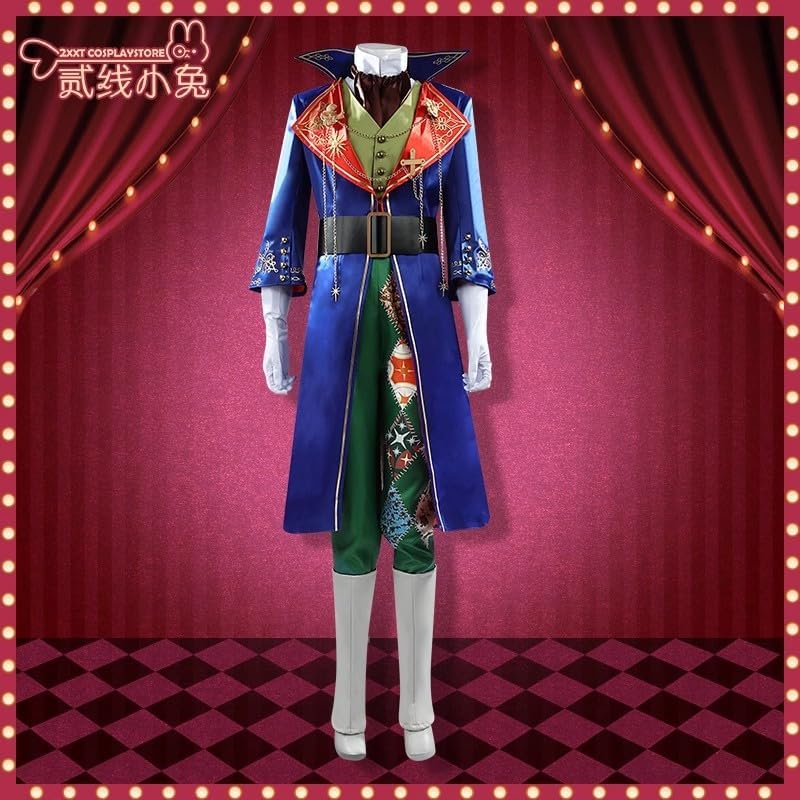 【fenglei】★正規品★ツイステ風 ステージ・イン・プレイフルランド 〜踊る人形と幻の遊園地〜 ギデル フェロー・オネスト コスプレ衣装+帽+尾+ 髪飾り+