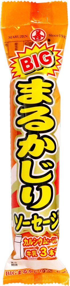 さのまるかじり Amazon | 丸善 BIGまるかじりソーセージ 140g×5袋 | 丸善