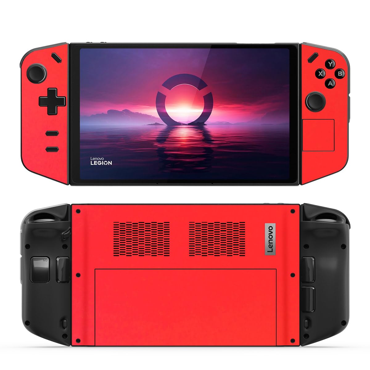 SopiGuard Sticker Skin for Lenovo Legion Go Edge-to-Edge Vinyl Wrap (Matte Red)