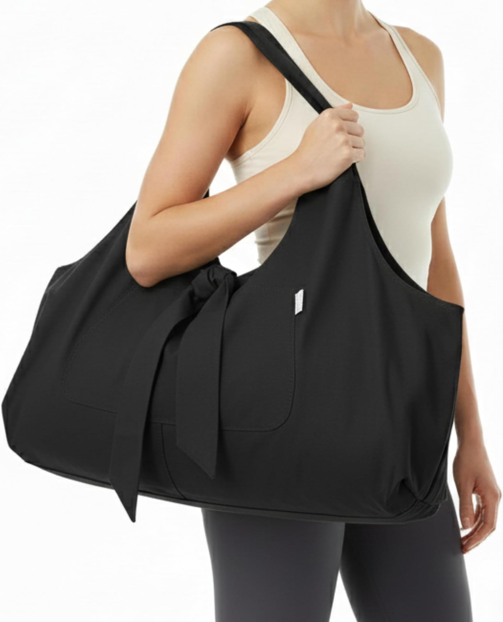 Yoga Mat Bag | The ORIGINAL YogiiiTotePRO | Large Yoga Mat Bag or Yoga Mat Carrier with Side Pocket | Yoga Bag Fits Most Size Mats