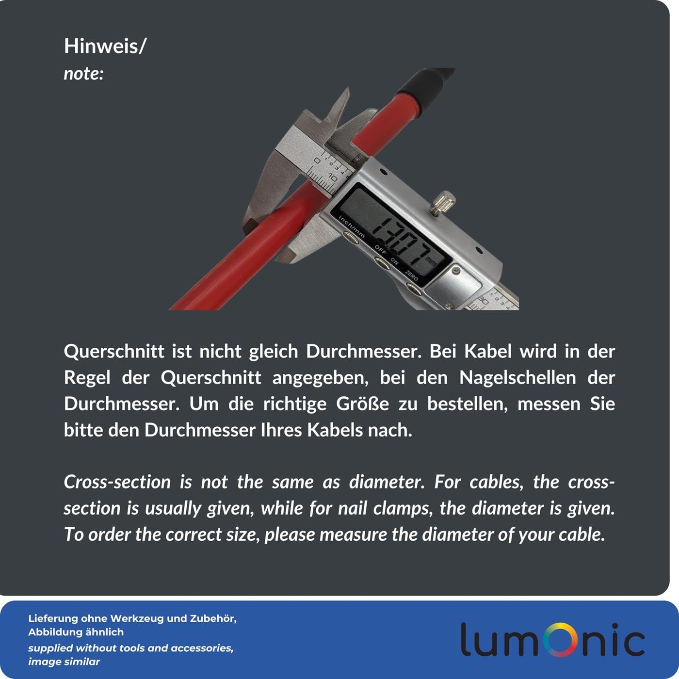 Fermacavi A Chiodo Lumonic - Confezione Da 100 Pezzi Per Cavi Da 4mm (bianco) - Foto 4