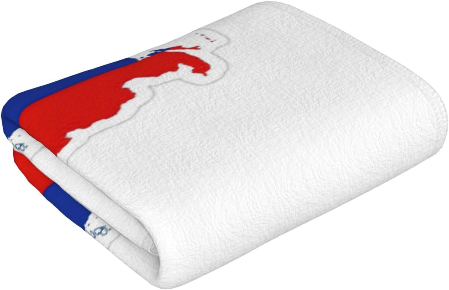 Russian Flag Map Print Hand Towels for Kitchen, Decorative Bathroom Towels Decor Farmhouse Cute for Men Women Gifts