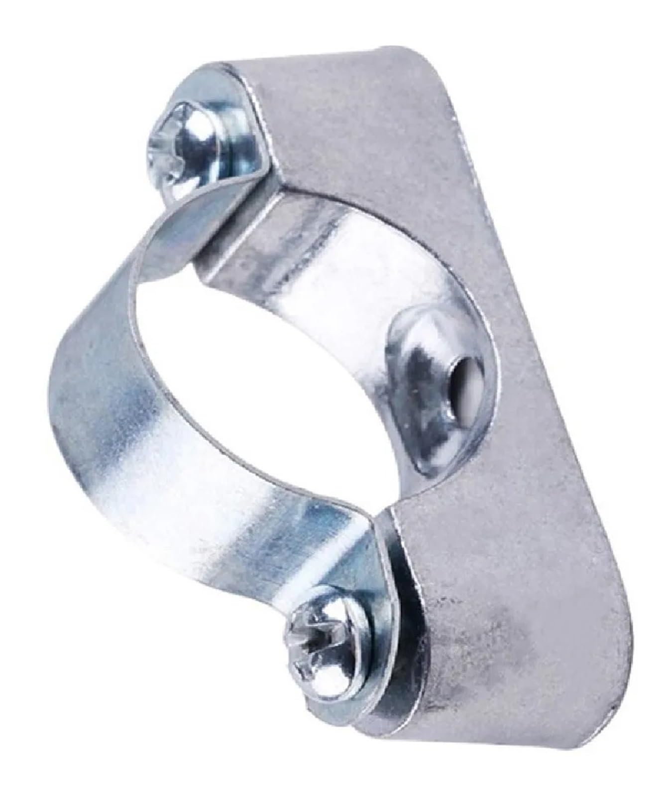 Gancio per tubi galvanizzato da 75 mm con gomma - Morsetto di montaggio del condotto - Staffe per tubi in PVC - Morsetti per tubi in metallo