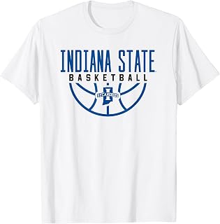 Indiana State University Sycamores Basketball Arch T-Shirt