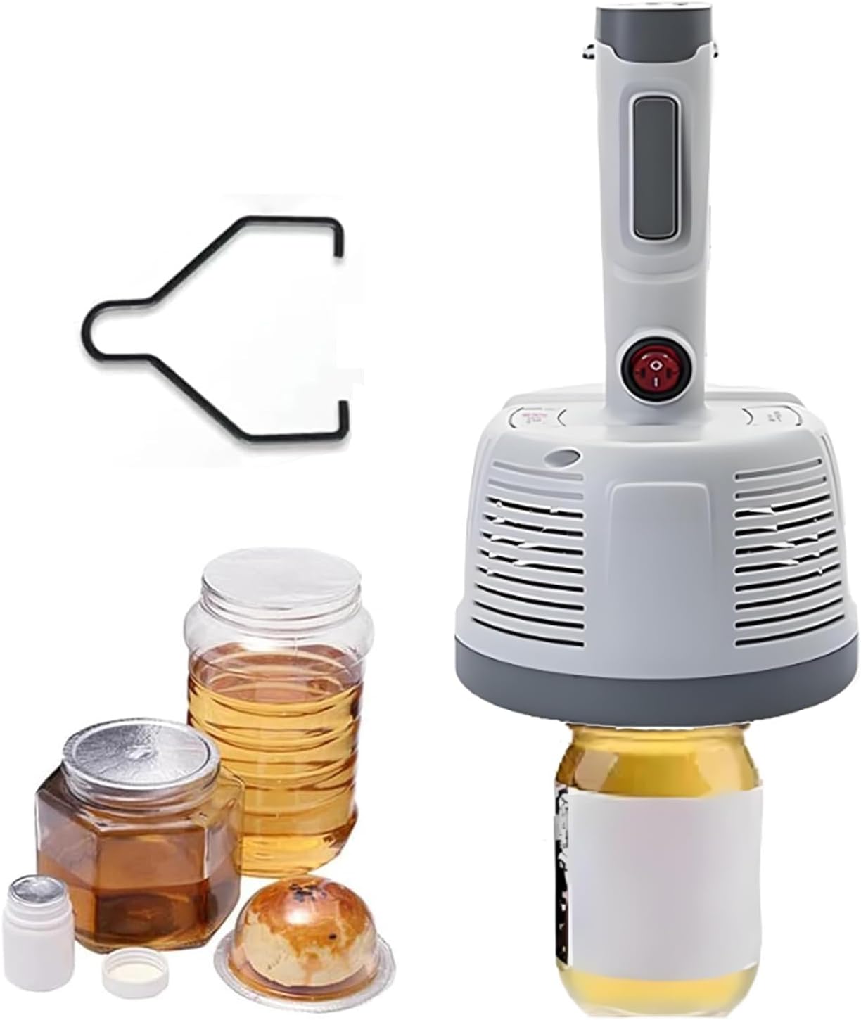 Electromagnetic Induction Sealing Machine, Handheld Heat Sealer, Lid Diameter 20-100mm, 0.5-4S Quick Sealing, Bottle Aluminum Foil Cap Sealer, for Plastic Glass Bottles