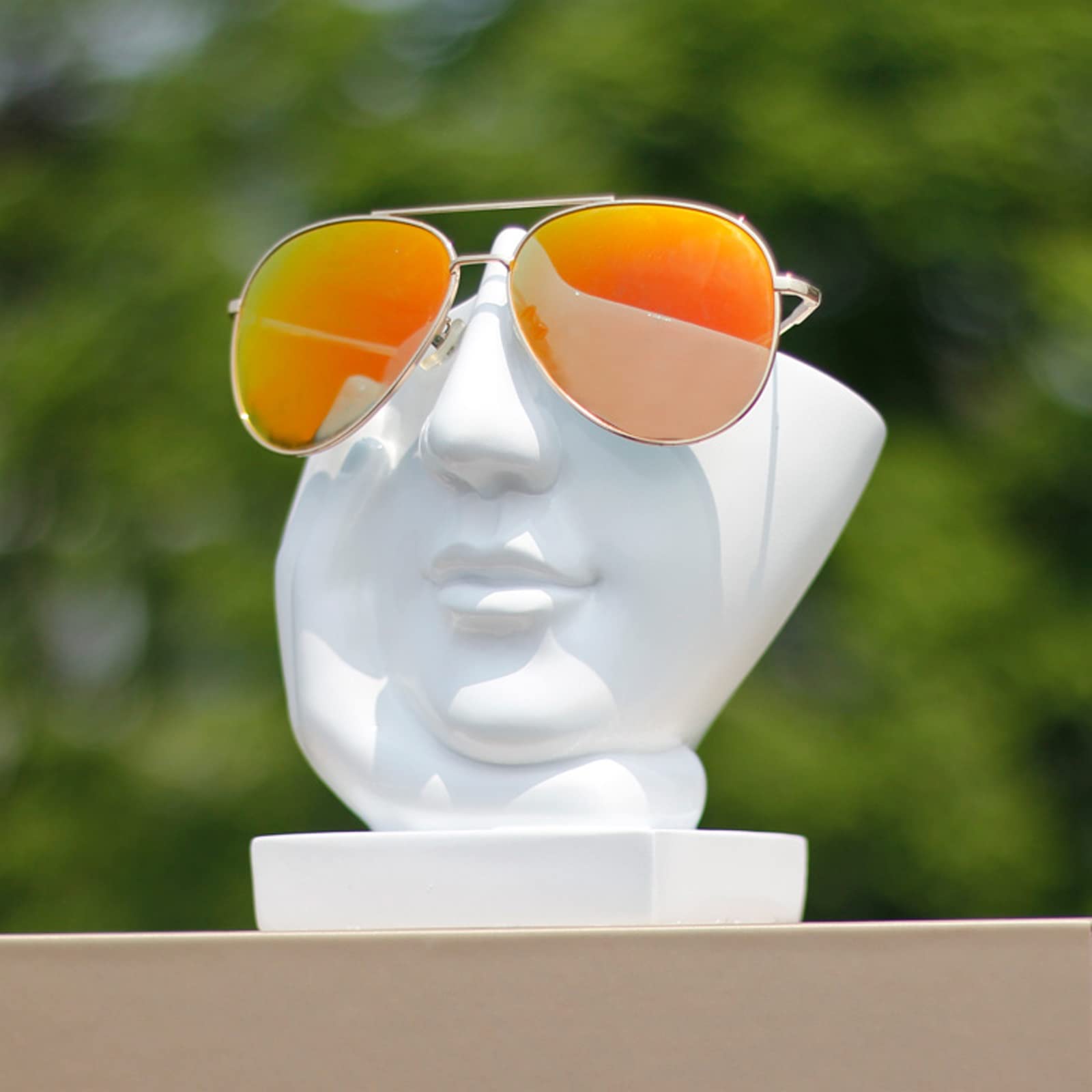 Uchwyt na okulary okulary uchwyt okulary ekspozycyjne stojak na biurko statuetka dom biuro dekoracja okulary przeciwsłoneczne organizer