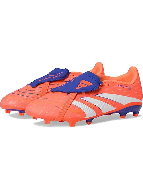 Детские кроссовки adidas Kids League Predator Fold-Over Tongue Firm Ground/Multi Ground Cleats (Little Kid/Big Kid)