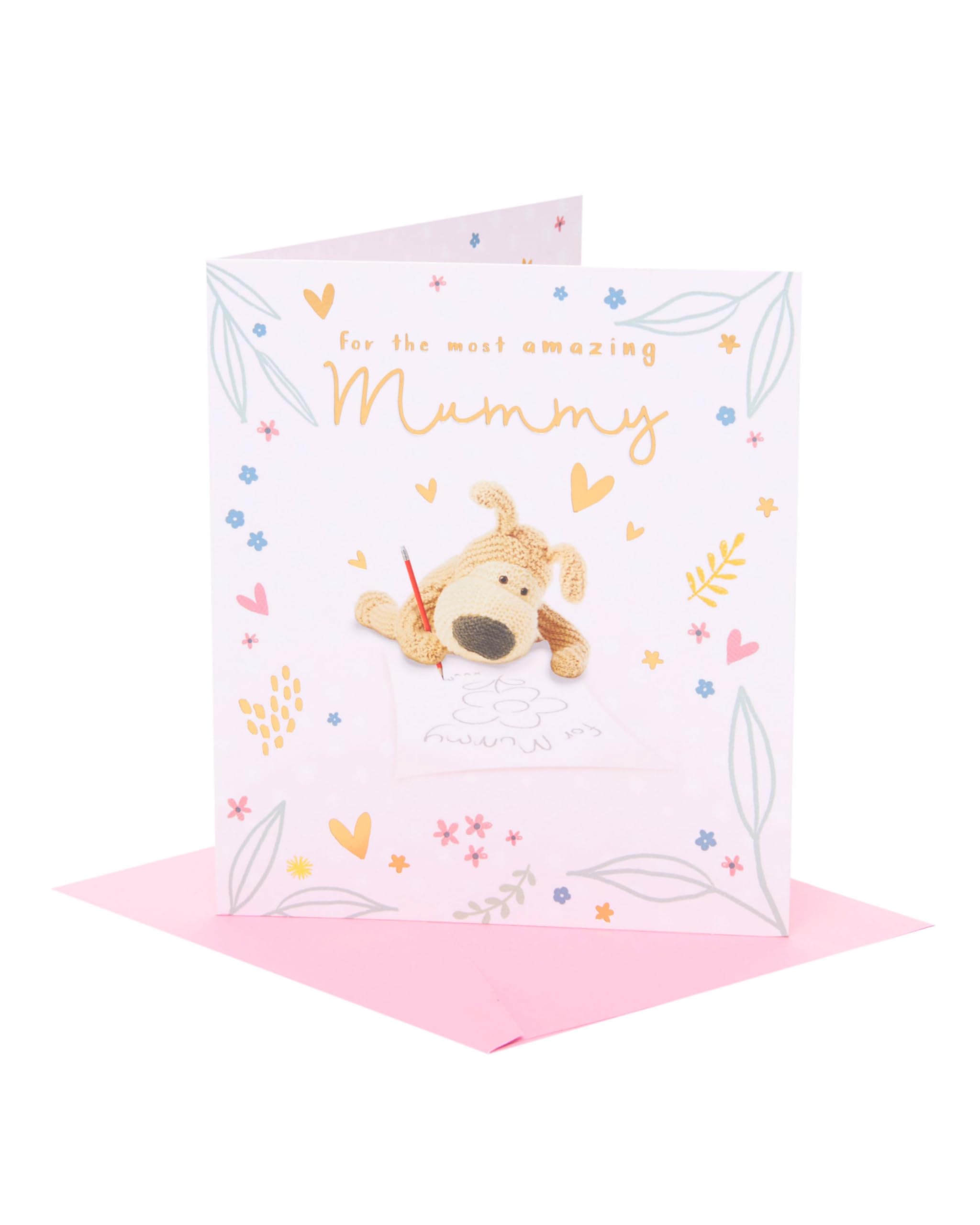 Boofle | Mummy Mother's Day Greeting Card | Card for Mum, Grandma, Wife | Her, Girls, Women | Cute Design | With Envelope | 159mm x 184mm