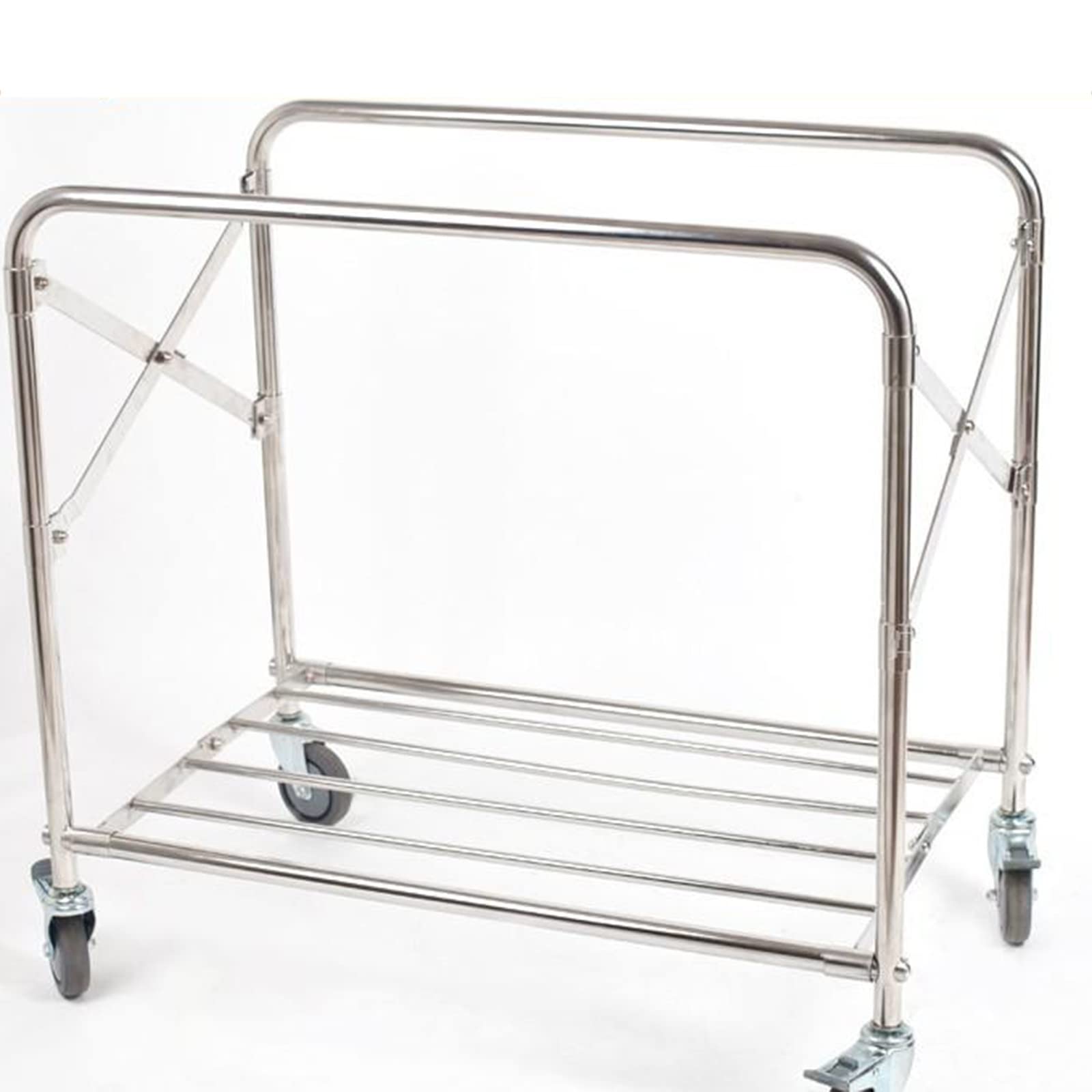 Carrello per lavanderia industriale – Carrello per biancheria da hotel resistente per scuole, uffici, hotel – grande carrello per pulizie