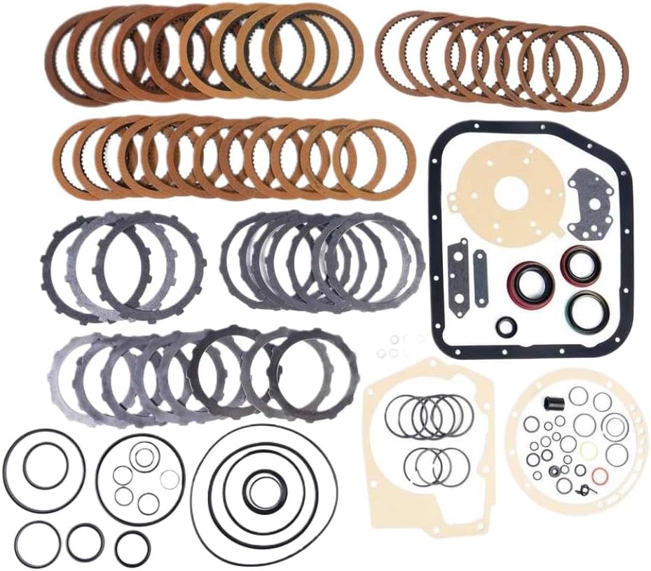 Transmission Rebuild Kit for A500 40RH 42RH 42RE 44RE Transmissions Compatible with 1998-2004 Cherokee and 1989-2003 Dakota with 2.5L 3.9L 4.7L 5.9L Engines
