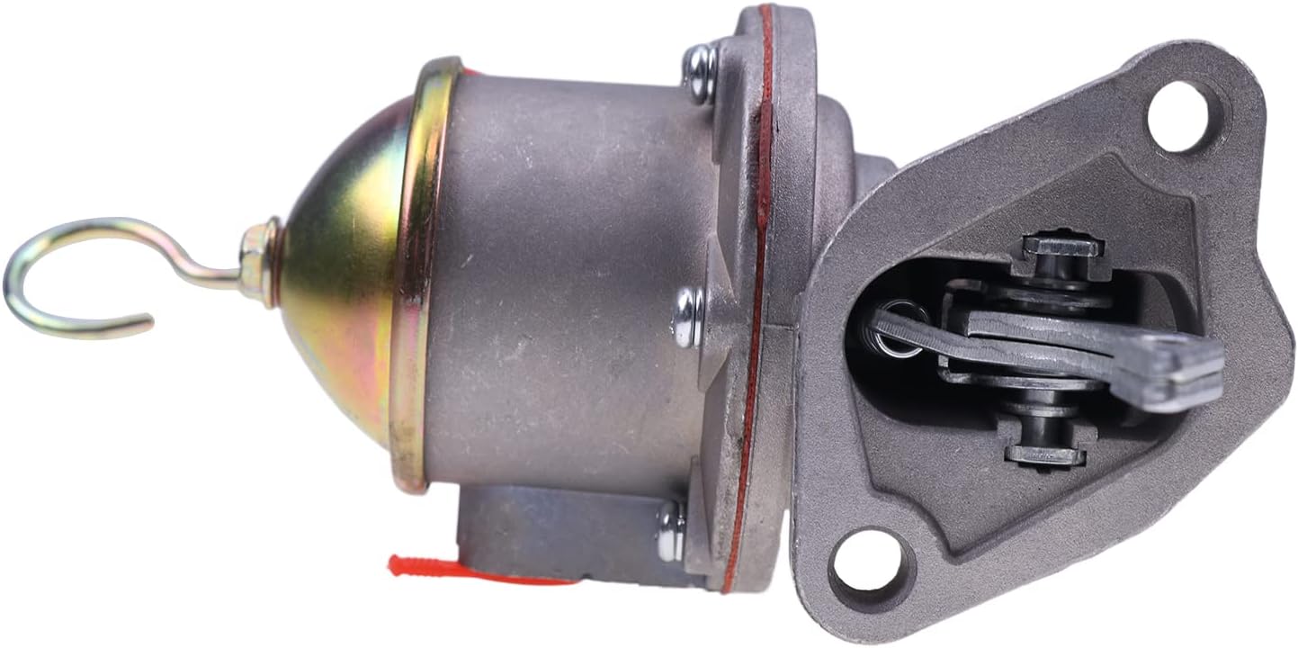 FridayParts Fuel Lift Pump 17/400300 17400300 Compatible for JCB 410 3C-2WD 3C-MK3 3CX-2WD 3D-2WD