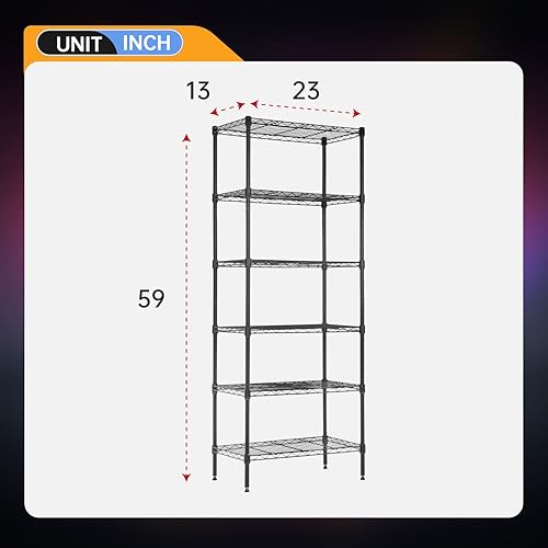Miniatura 114 de BestOffice Estantes de almacenamiento de alambre de 3 niveles con ruedas 23 x 13 x 31 pulgadas Cromado Estantes ajustables Estante de metal