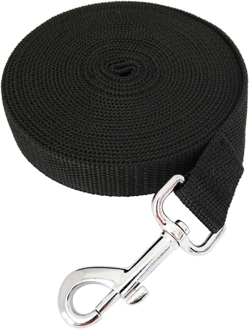SALO Nylon Training Dog Leash for Small Medium Large Dogs 1 Inch Wide - Image 4