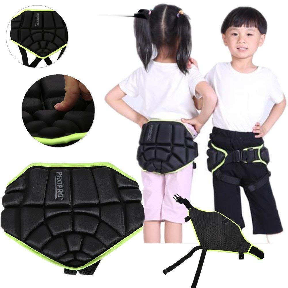 Short De Protection Fessier Enfant – Rembourrage 25 Mm, Réglable, Pour Ski/snowboard/roller