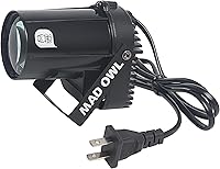 Vista 7 de Foco de bola de discoteca LED Pinspot Light - Luz de fiesta de bola de espejo motorizada