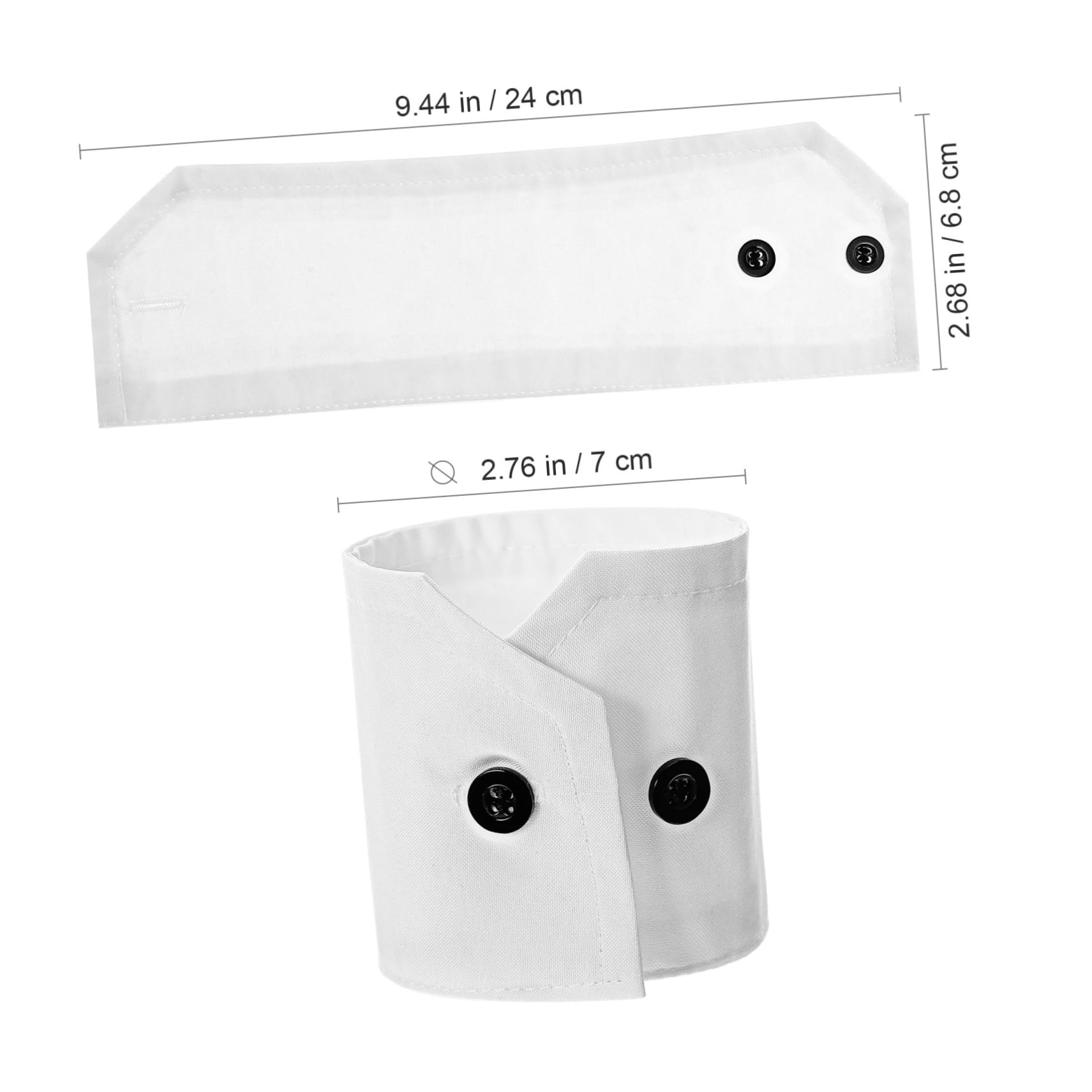 COSMEVIVI Fashion Arm Sleeves for Women Detachable Small Sleeves Decorative Wrist Bands