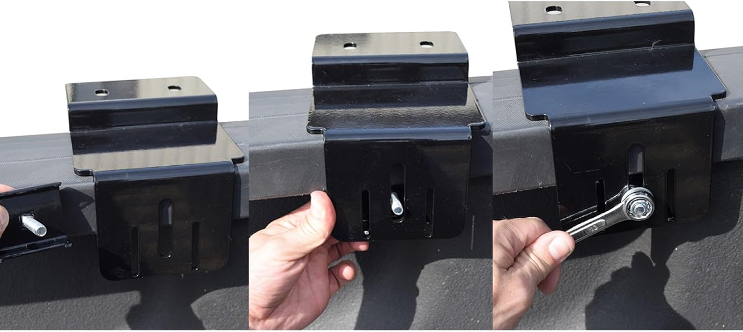 Malone MPG934 CrossBed Tonneau Cover Adapter Kit | Corrosion Resistant Construction | Heavy Duty | Easy Installation | CrossBed MPG923 Truck Rack Not Included