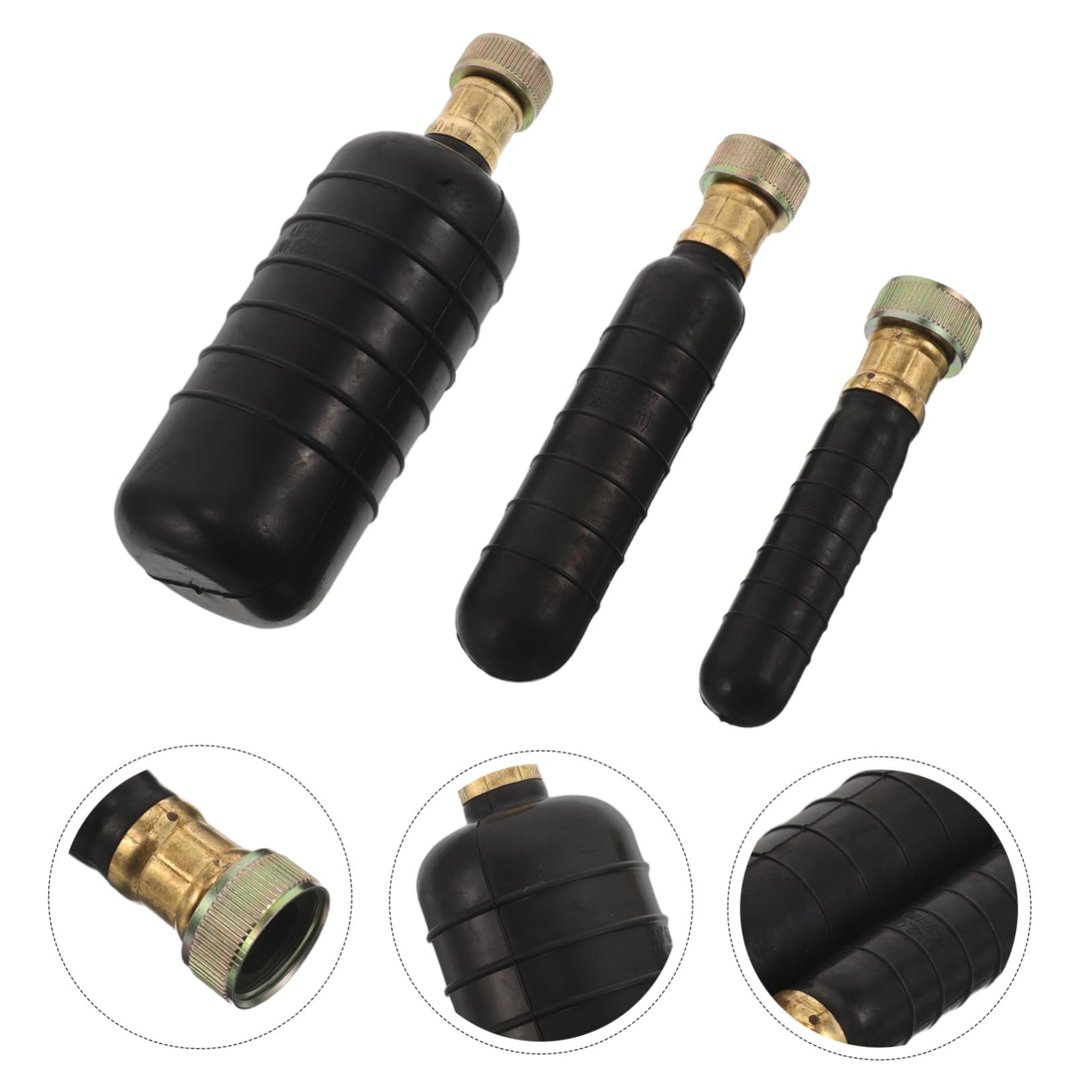 Veemoon Kit de Vejiga de Drenaje de Goma 3 Piezas Función Versátil y Resultados Duraderos para Limpieza de Tuberías y Desagüe de Fregadero en Cocina y Baño