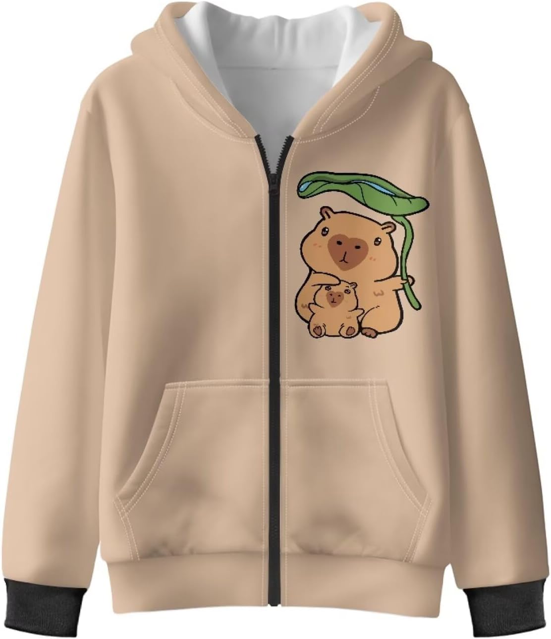 Sweatshirt for Girls 7-14 Soft Comfy Zip Up Hoodie with Pockets Long Sleeve Hoodies Casual Fall Winter Clothes