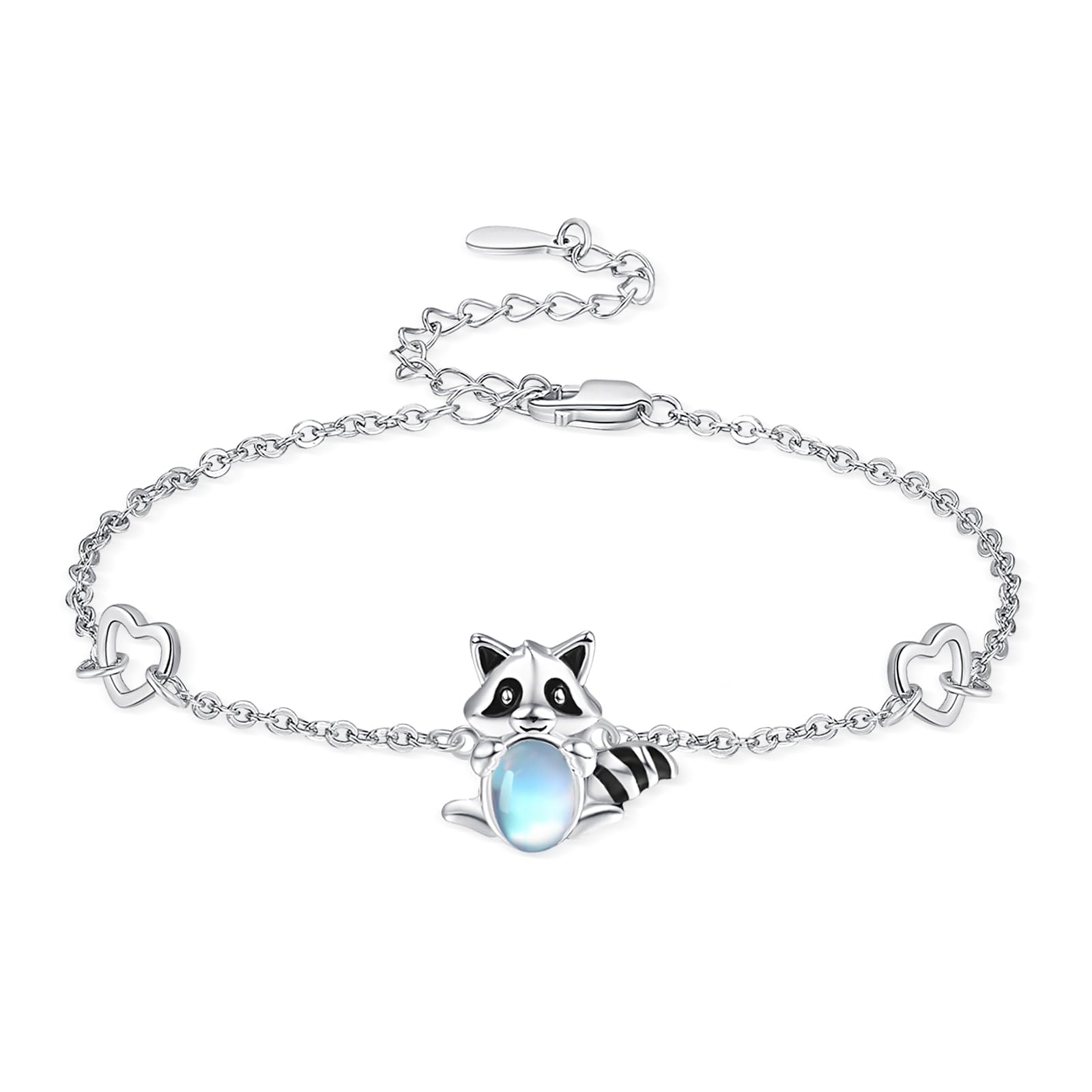 Palpitate Animal Bracelet 925 Sterling Silver Cute Animal Lover Jewelry Gifts for Women Daughter Her Adjustable