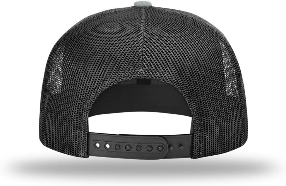 Dad Husband Man of God Cross Christian Trucker Hat - Adjustable Fit Snapback Hat - Breathable Mesh Side for Casual Wear