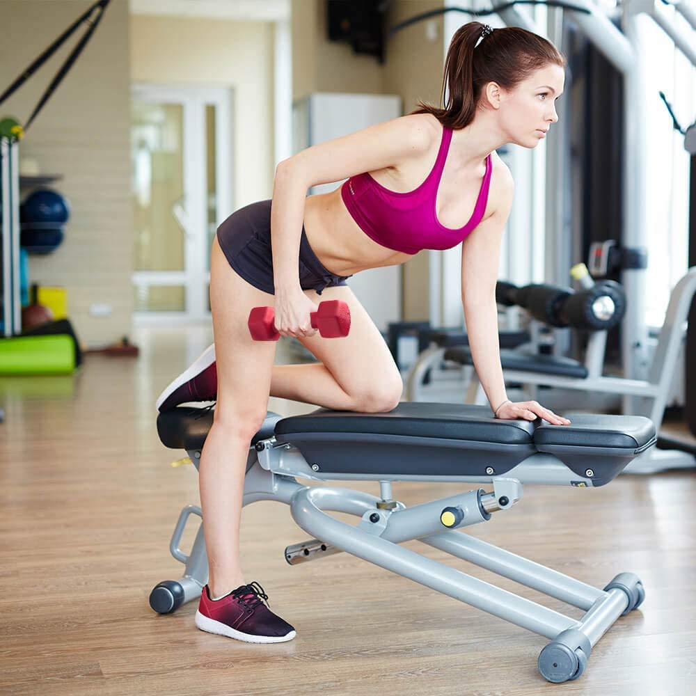 Hex Rubber Kurzhanteln für Frauen und Männer, Gusseisen Farbe Hanteln Gewicht Set, Gewichte Fitness Home Gym Übung Langhantelset, 1 kg / 1,5 kg / 2kg / 3kg / 4kg / 5kg (1 Paar),Lila,1kg*2
