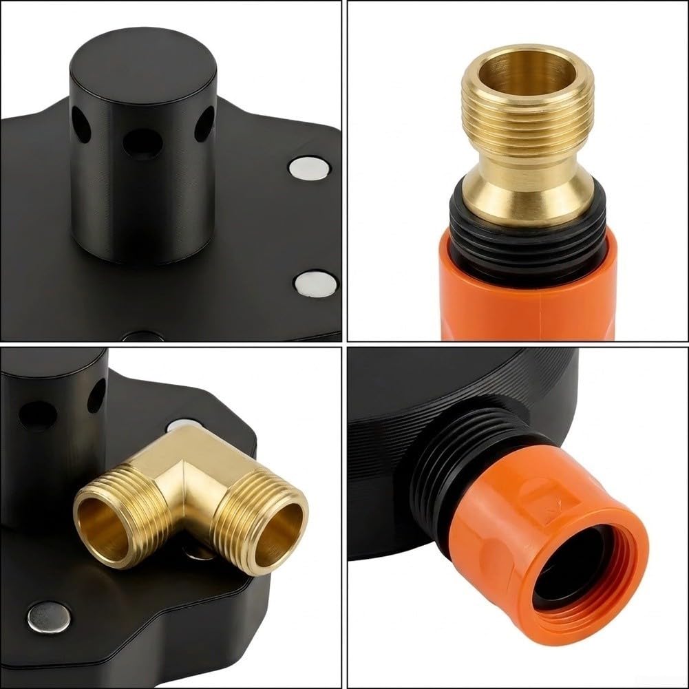 Limpiador de Chasis Magnético con Conector para latón 3/4 Limpiador