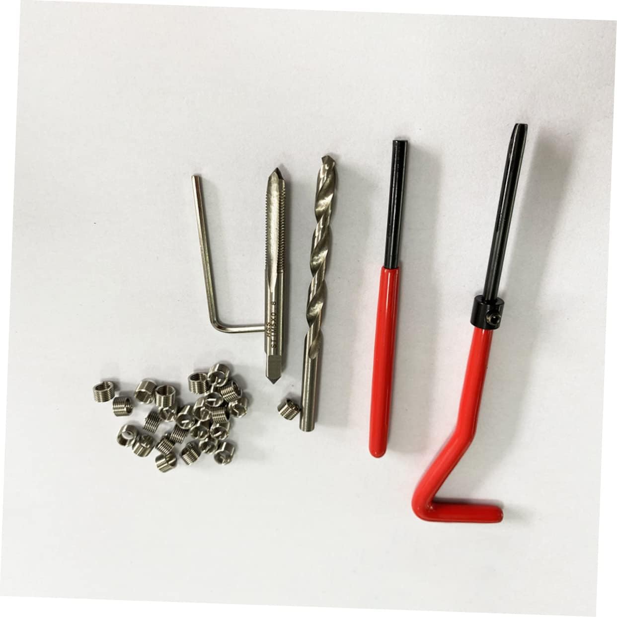 30pc Thread Repair Kit Standard Tool Alloy Insert Car Repair Accessory