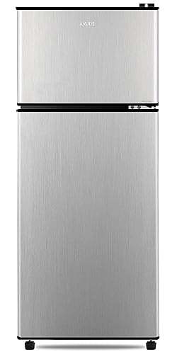 Anukis Compact Refrigerator 4.0 Cu Ft 2 Door Mini Fridge