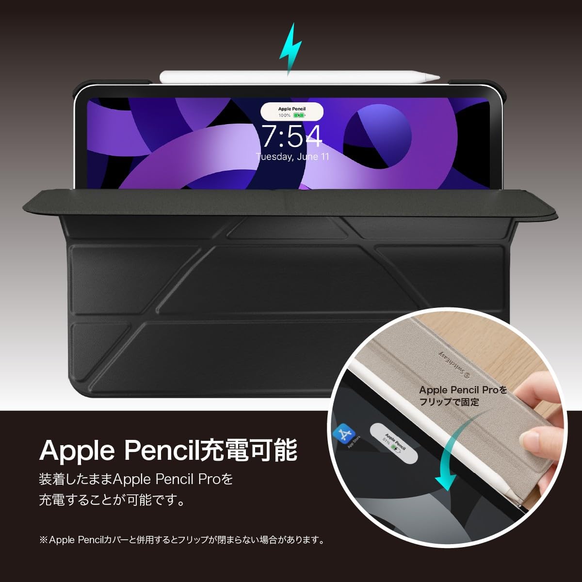 Amazon | 【SwitchEasy】 iPad Pro 11インチ 2025 M5 対応 ケース 衝撃