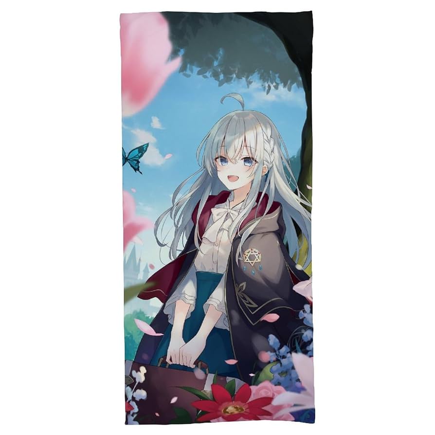 バスタオル　イレイナ　魔女の旅々　毛布／タペストリー／抱き枕カバー／ブランケット バスタオル イレイナ 魔女の旅々 毛布／タペストリー／抱き枕