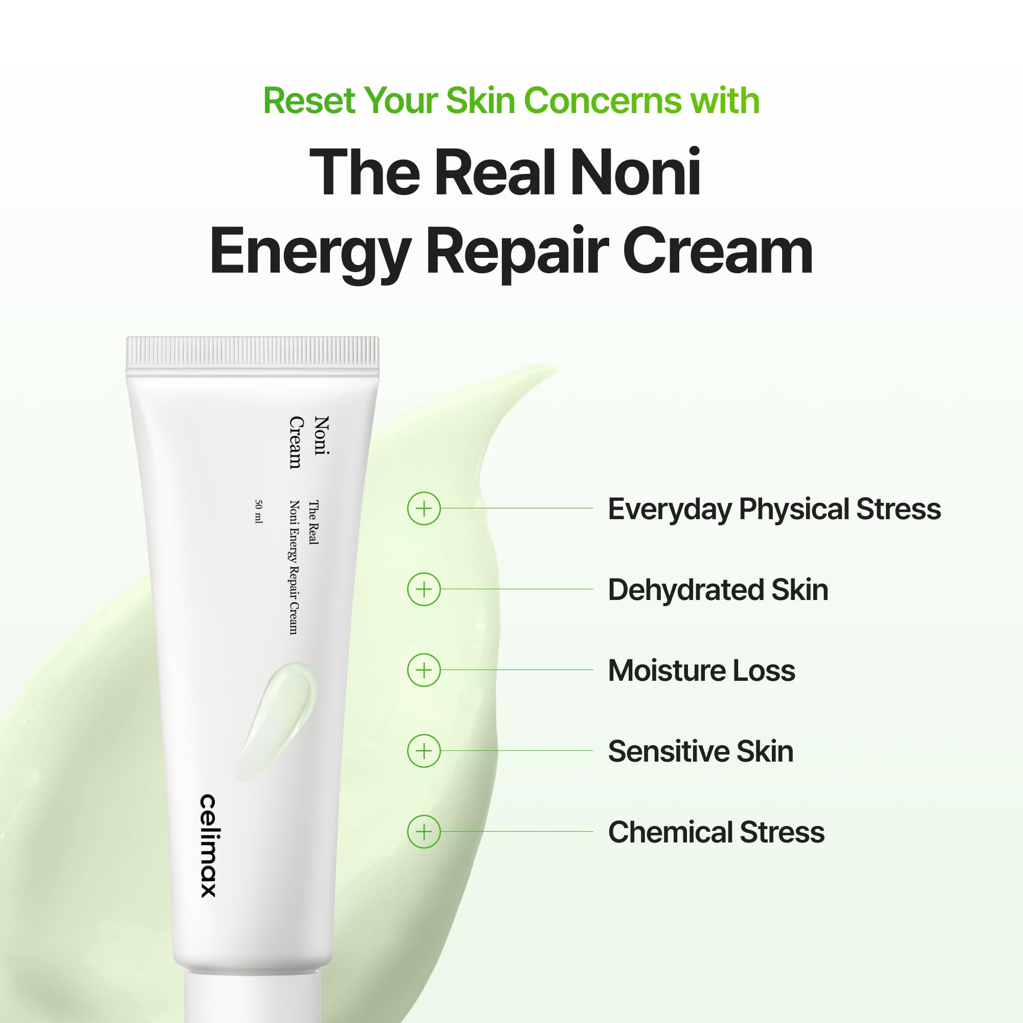 Hyper NONI Cream ボディマッサージクリーム Amazon.com: celimax The Real Noni Energy Repair Cream, 1.69 fl.oz