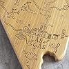 Totally Bamboo Destination Nevada State Shaped Serving and Cutting Board, Includes Hang Tie for Wall Display #5