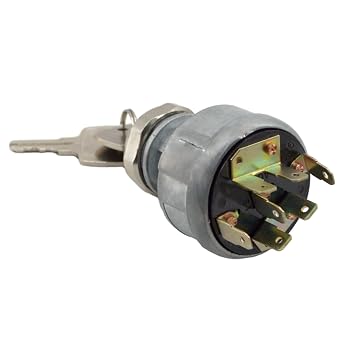 BUYMACHINERYPARTS AT195301 مفتاح الإشعال متوافق مع John Deere 250 2350 2355 2440 2520 2550 2555 210C 210K 210LJ 300D 310C 310D 540E
