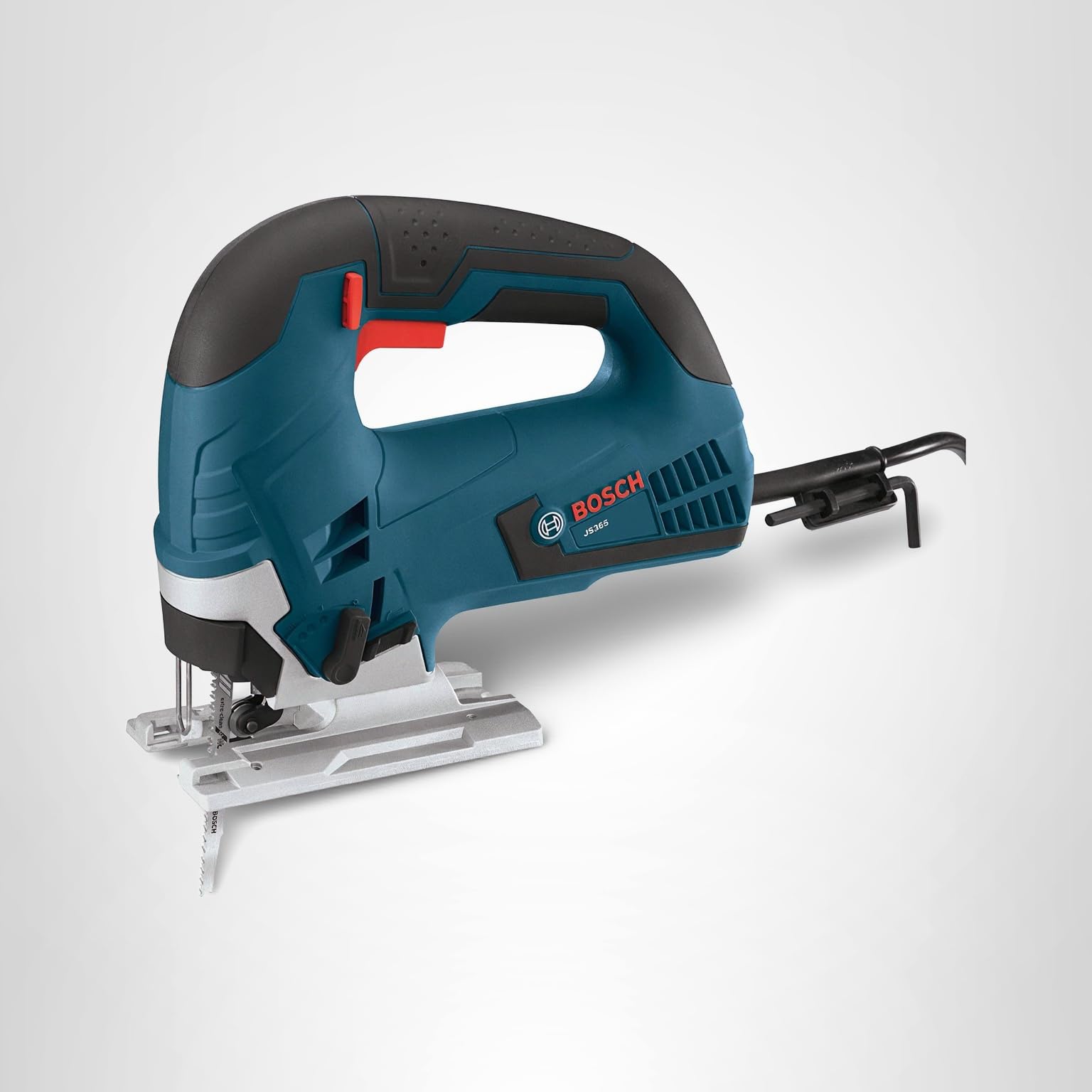BOSCH JS365 120V 6.5 Amp Top-Handle Jigsaw Kit Variable Speed, 45