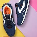 Hirolas® Shock Absorbing Athletic Multi-Sports Shoes for Training, Running, Walking, and Gym Activities Dark Blue gallery image