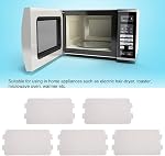 5PCS Microwave Oven Plates Universal Waveguide Cover Mica Sheet Replacement 4.6 x 2.5 inch
