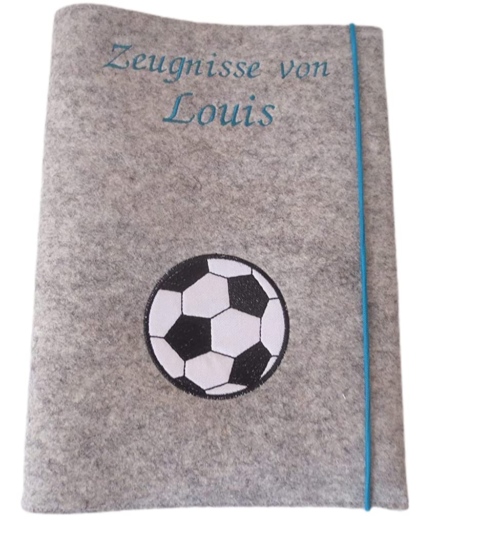 Zeugnismappe Wollfilz Mappe Zeugnisse DIN A4 Grundschule Schule