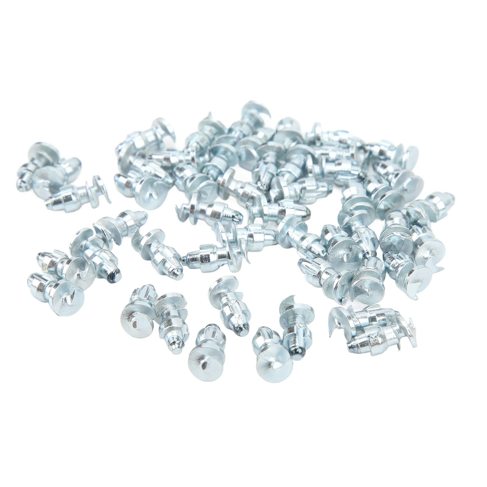 Aramox Kołki Gwintowane do Opon Stal Wolframowa i Aluminium Śruba ślizgowa 50 szt. 7,9 X 15,1 Mm do ładowarki Miniładowarka Ciągnik Wózek Widłowy Pojazd Terenowy