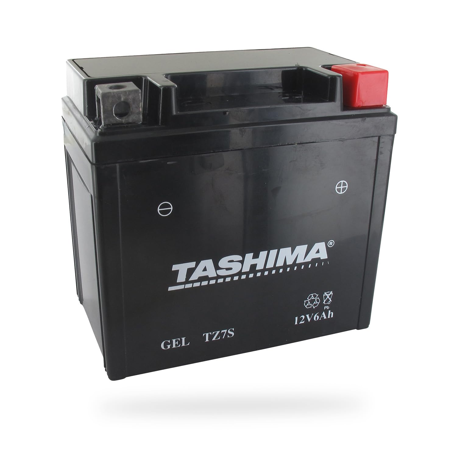 Greenstar Tashima - FTZ7S - Batterie Moto 12 V, lead acid agm, Pour Scooter ( L'emballage peut varier), Noir