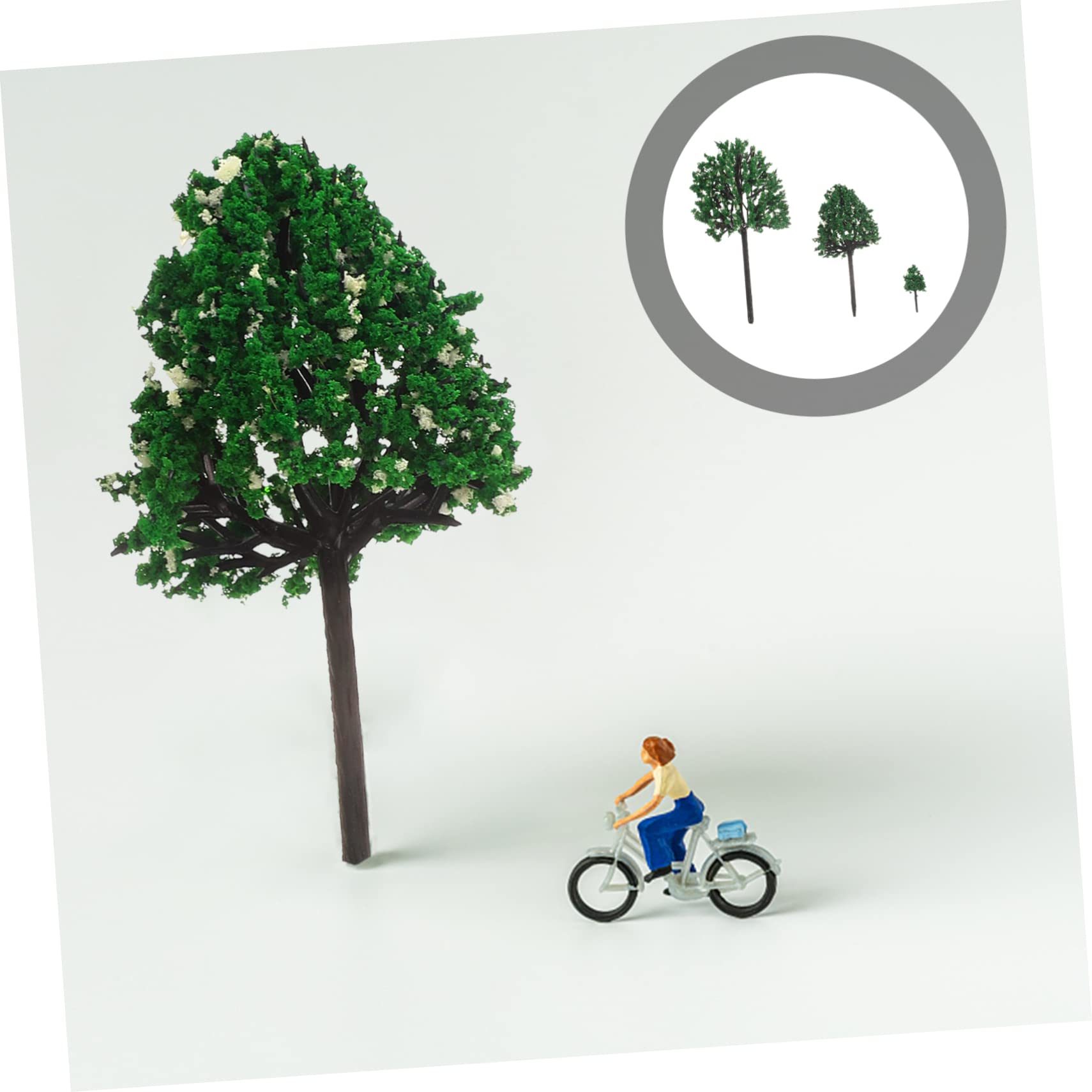 TEHAUX 96piezas De Árboles para Modelismo De Árboles Artificiales para Dioramas y Maquetas Accesorios para Mesas Decoración De