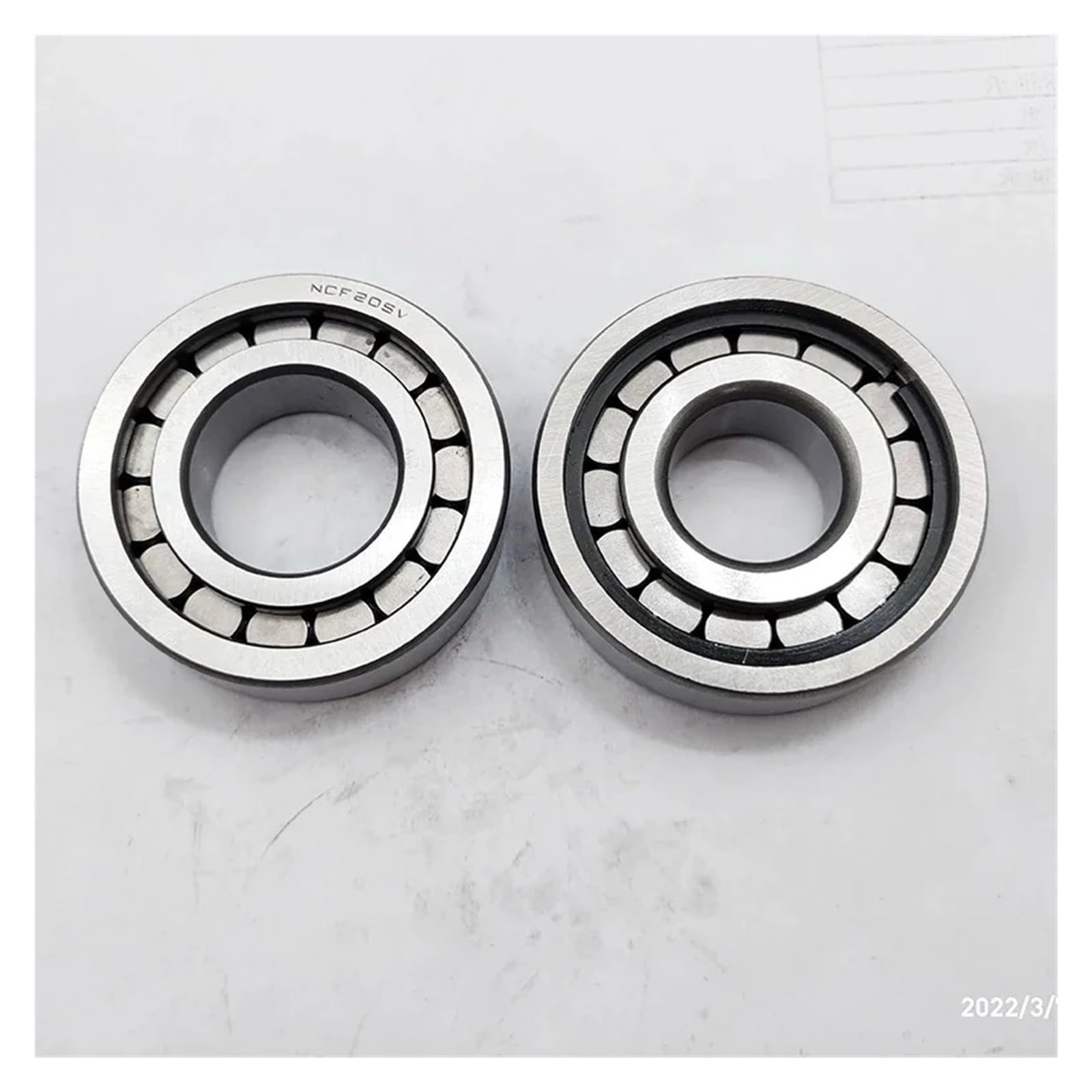 Roulement à Rouleaux cylindriques Haute résistance, entièrement chargé, 1 pièce, NCF 2215 2216 2217 2218 2219 2220 2222 V-2RS(No Seal,NCF2215V 75x130x31)