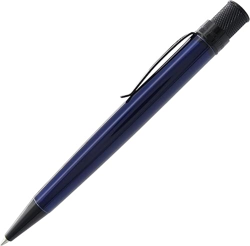 Retro 51 Tornado Stealth - Bolígrafo roller azul y negro