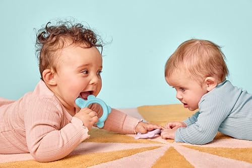 Miniatura 6 de Jordan*  Paso 0 Cepillo de dientes para entrenamiento  Sin BPA, higiénico, solución de dentición 2 en 1 y cepillado temprano para bebés  Rosa  1