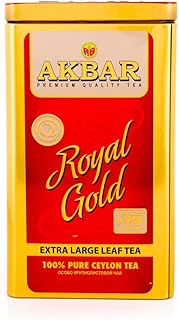 Akbar Royal Gold with Free Spoon - Big Leaf 250g