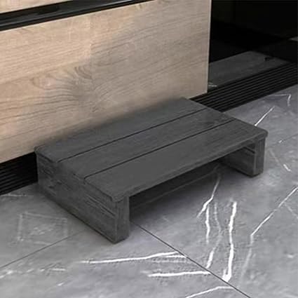 Wujgbnhg Wooden step stool,Sturdy Wooden Stool Non,Solid Wood,Platform ...